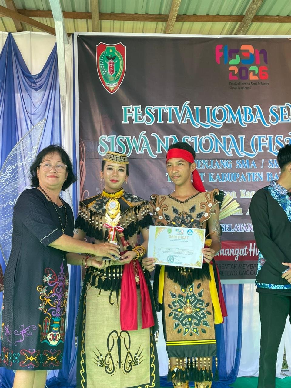 Juara 1 FLS3N Bidang Tari Kreasi Tingkat Kabupaten Barito Selatan Tahun 2026