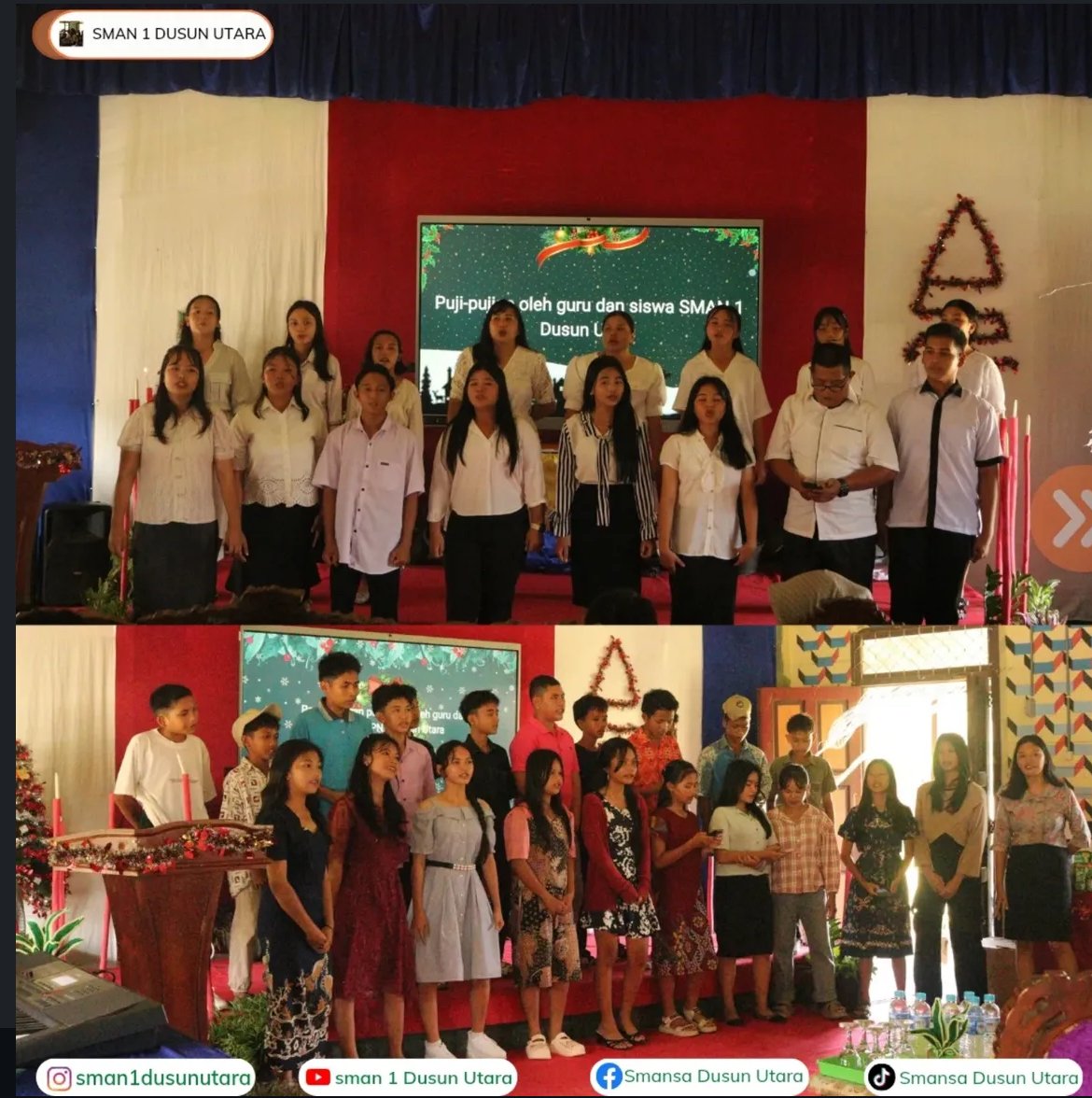 Perayaan Natal sman 1 dusun utara 2025 (3)