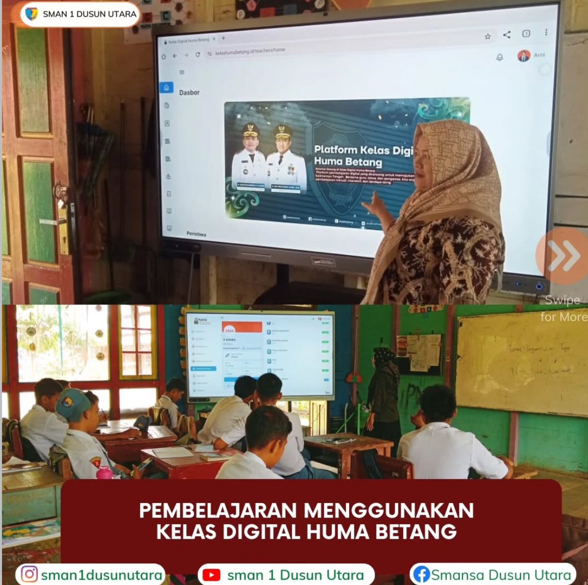 Pemanfaatan kelas digital huma berang dalam TV Interaktif  (1)