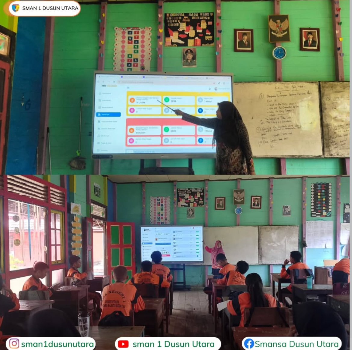 Pemanfaatan kelas digital huma berang dalam TV Interaktif  (2)