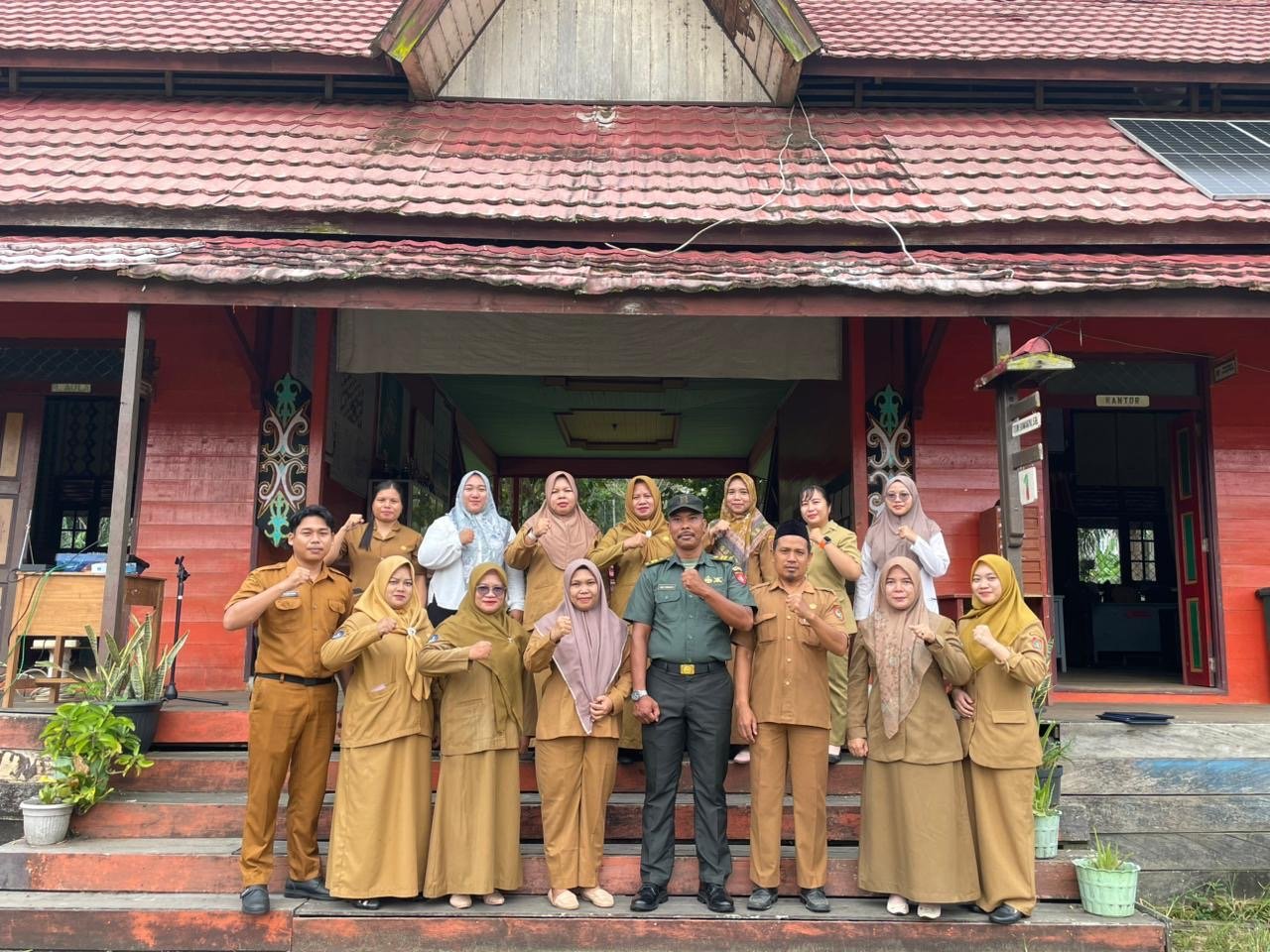 Bersama Koramil Pendang (2)