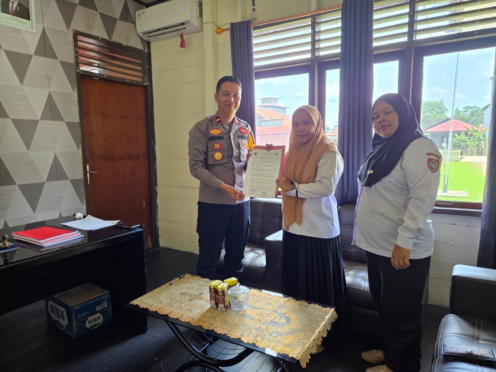 Kerjasama dengan pihak polsek Pendang (4)