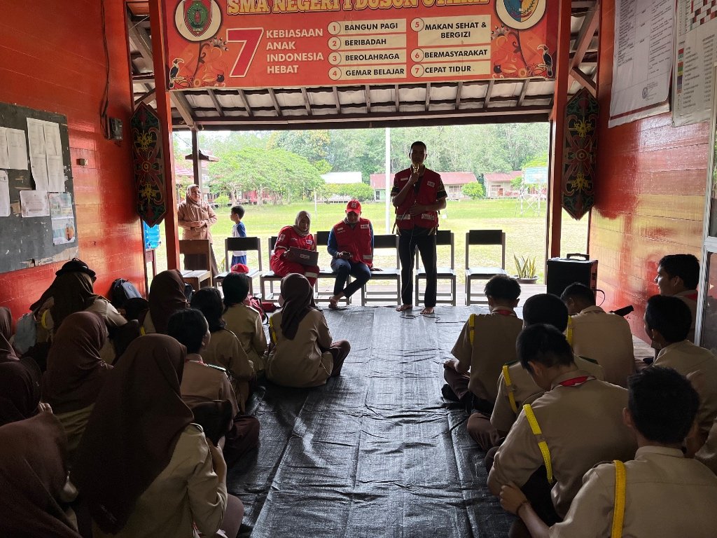 Sosialisasi dari relawan PMI Barito Selatan (4)