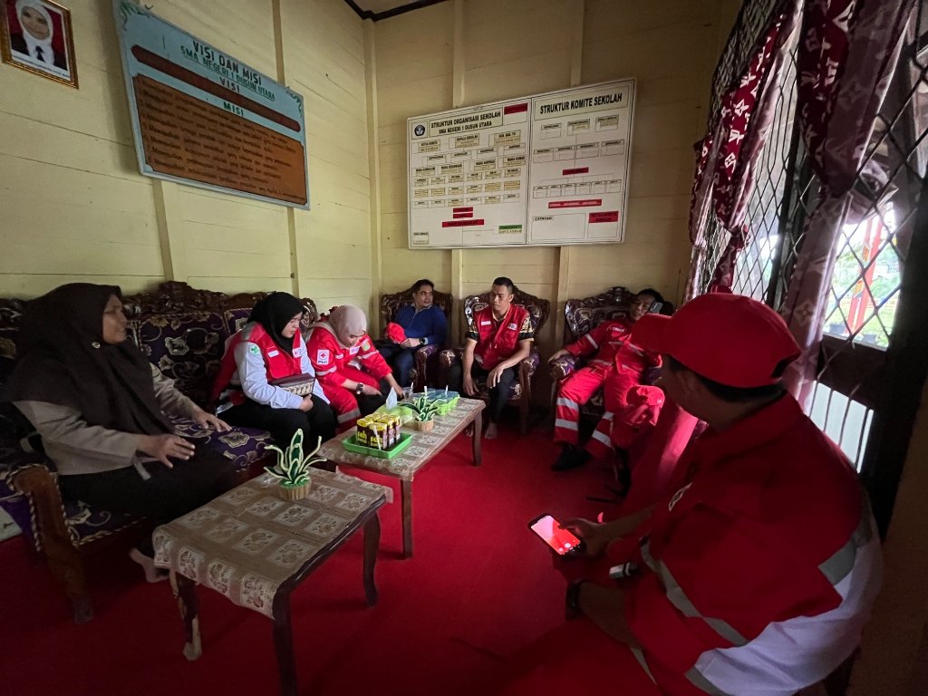 Sosialisasi dari relawan PMI Barito Selatan (2)