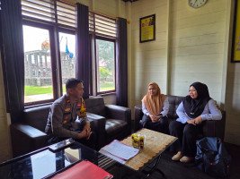 Kerjasama dengan pihak polsek Pendang (1)