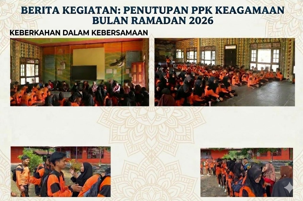 Penuh Berkah, SMAN 1 Dusun Utara Resmi Tutup Kegiatan PPK Keagamaan Bulan Ramadan