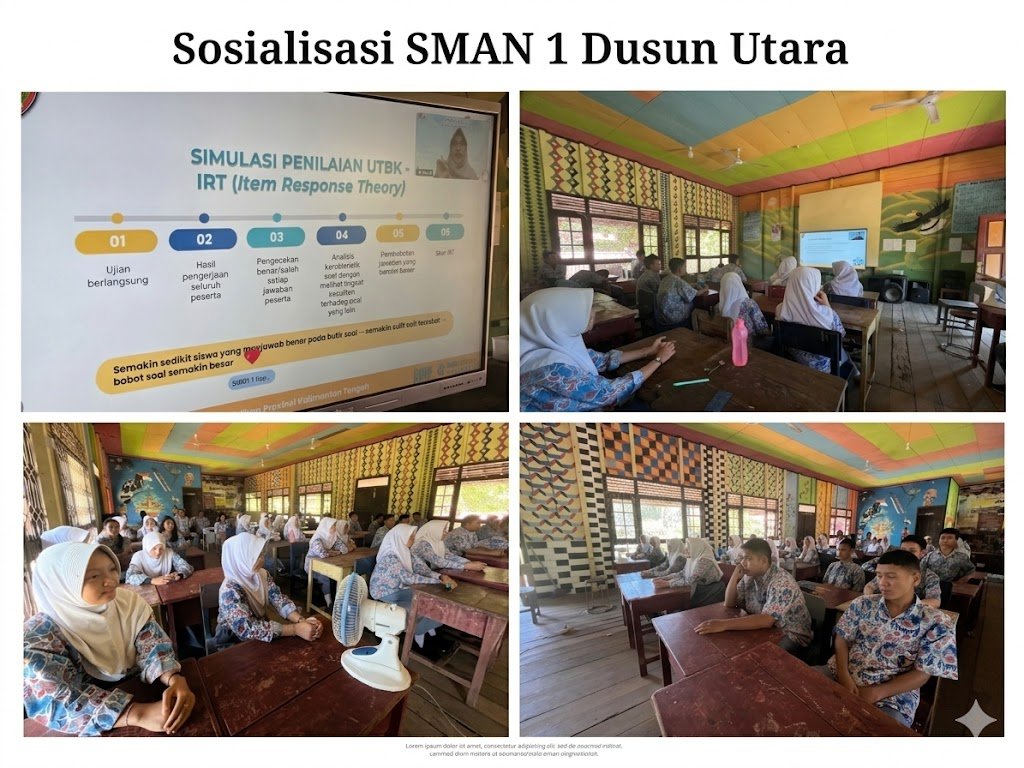 Persiapan Menuju PTN: Siswa SMAN 1 Dusun Utara Ikuti Sosialisasi Masuk Perguruan Tinggi Secara Interaktif